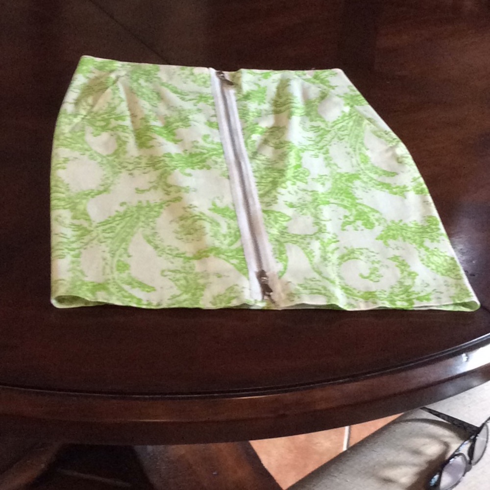 W by Worth zip front skirt
